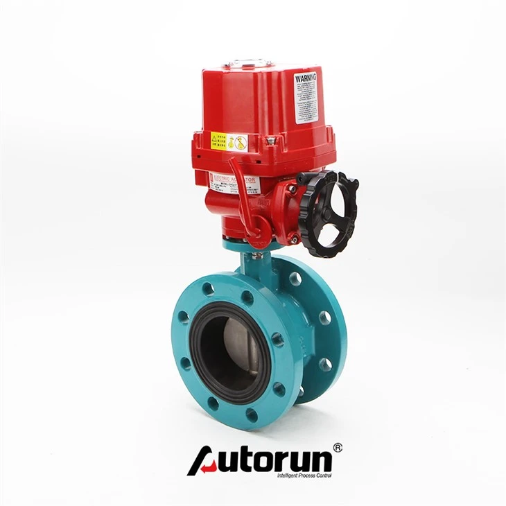 Electric High Performance Flange Butterfly Valve