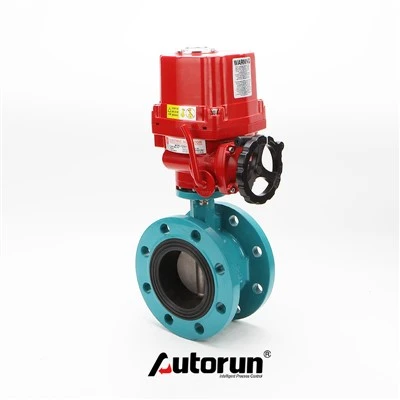 Electric High Performance Flange Butterfly Valve